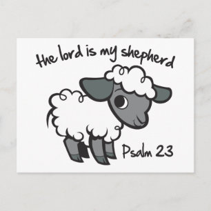 The Lord is my Shepherd Postcard