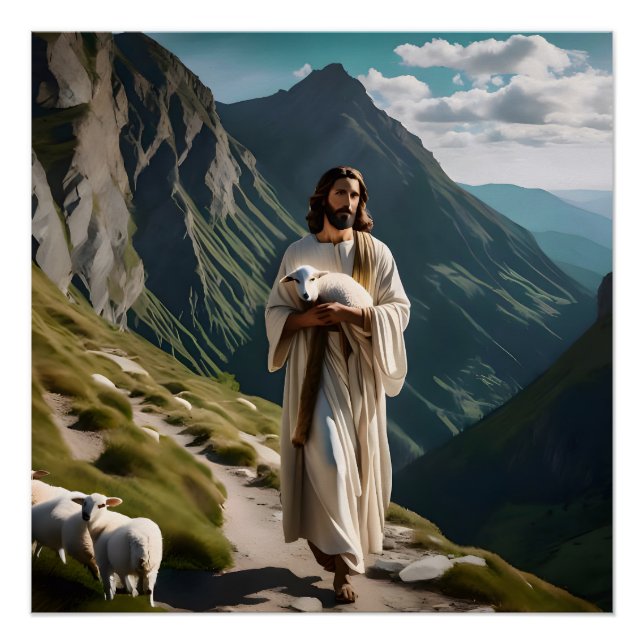 The LORD is My Shepherd Poster (Front)