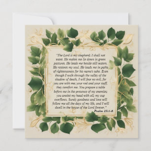 The Lord is My Shepherd Prayer