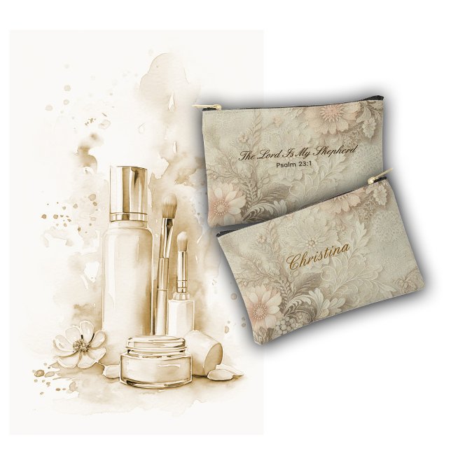 The Lord Is My Shepherd” — Psalm 23:1 Accessory Pouch (Creator Uploaded)