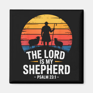 The Lord Is My Shepherd Psalm 23_1 Bible Verse Magnet