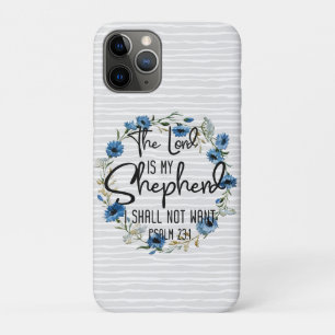 The Lord Is My Shepherd   Psalm 23:1 Christian iPhone 11 Pro Case