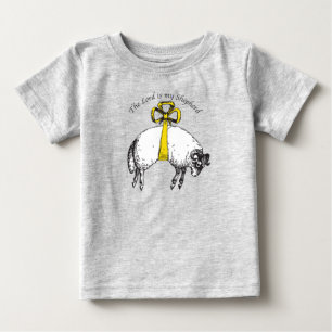 The LORD is my shepherd Psalm 23 Baby T-Shirt