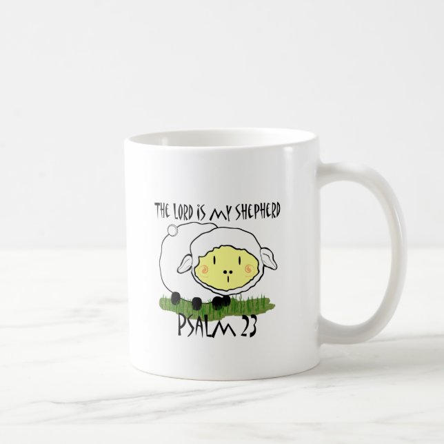 The LORD is my shepherd Psalm 23 Infant t-shirt- U Coffee Mug (Right)