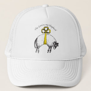 The LORD is my shepherd Psalm 23 Trucker Hat
