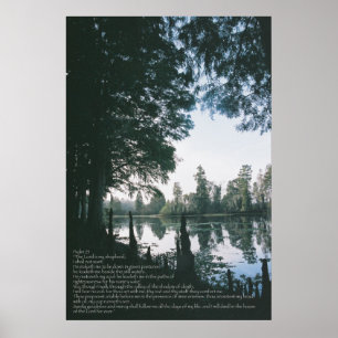 The Lord is my shepherd -- Psalm 23, Variation F Poster