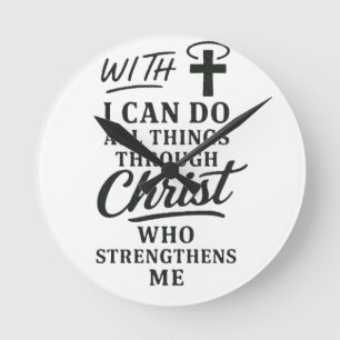 The Lord is my shepherd Round Clock