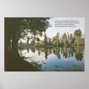 The Lord is my shepherd -- Variation D Poster