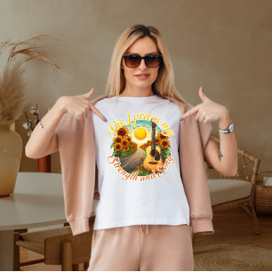The lord is my strength and song T-Shirt