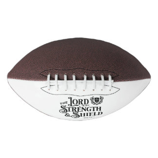 The Lord is my Strength & Shield Royalty American Football