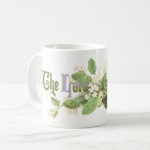 "The Lord is Risen" Vintage Easter Art natural Coffee Mug