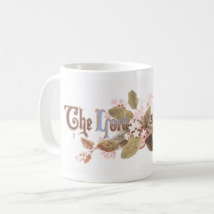 "The Lord is Risen" Vintage Easter Blossoms Coffee Mug