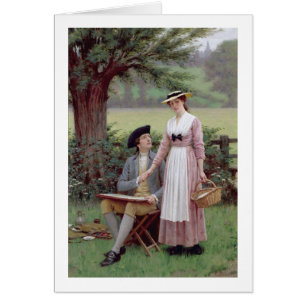 The Lord of Burleigh, Tennyson, 1919 (oil on canva