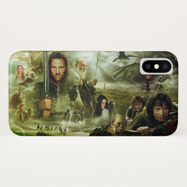 THE LORD OF THE RINGS Movie Poster Art Case-Mate iPhone Case (Back (Horizontal))