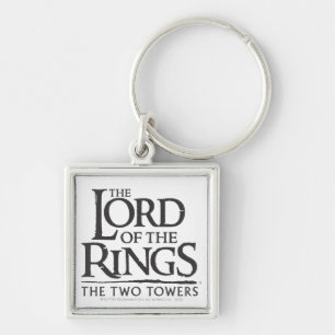 THE LORD OF THE RINGS Stacked Logo Key Ring