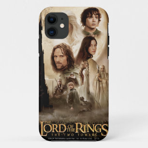The Lord of the Rings: The Two Towers Movie Poster iPhone 11 Case