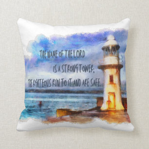 The Lord Our Strong Tower Cushion