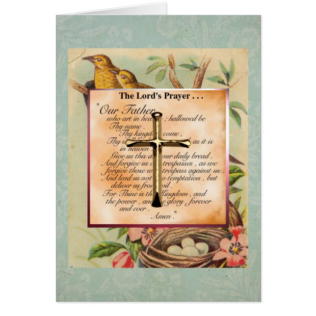 The Lord Prayer (Front)