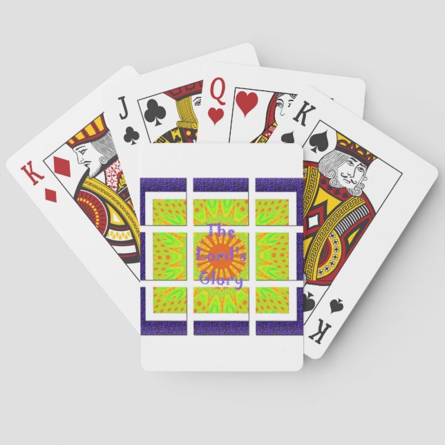 The Lord’s Glorious Geometry: Playful and Creative Playing Cards (Back)
