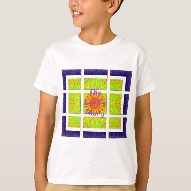 The Lord’s Glory inspired text T-Shirt (Front)