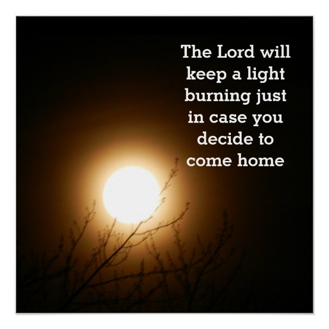 THE LORD WAITS FOR YOU   POSTER (Front)