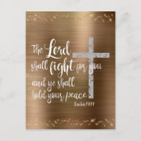 The Lord will Fight for You Scripture