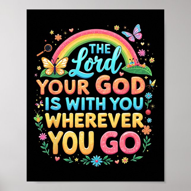 The Lord Your God Christian Vbs 2025 True North Ro Poster (Front)