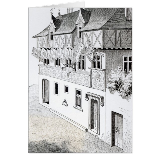 The Lords and Barons "make windows of blazons" (Front)