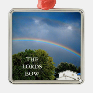 THE LORDS BOW  METAL TREE DECORATION