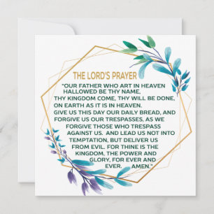 The Lord's Prayer 