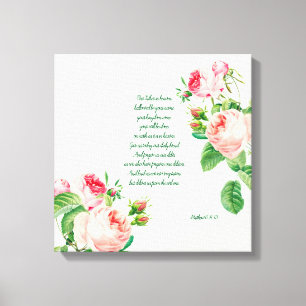 The Lords Prayer Canvas Print