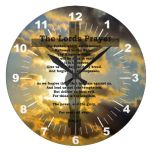 The Lords Prayer Clock