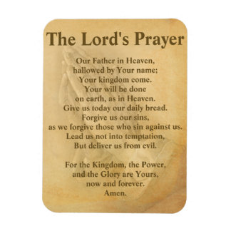 The Lords' Prayer (Contemporary) Magnet