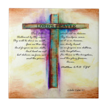 The Lord's Prayer Cross