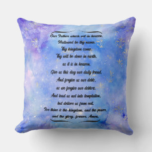 The Lords Prayer Cushion