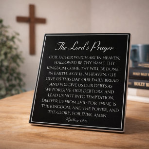 The Lord's Prayer Encouragement Tile