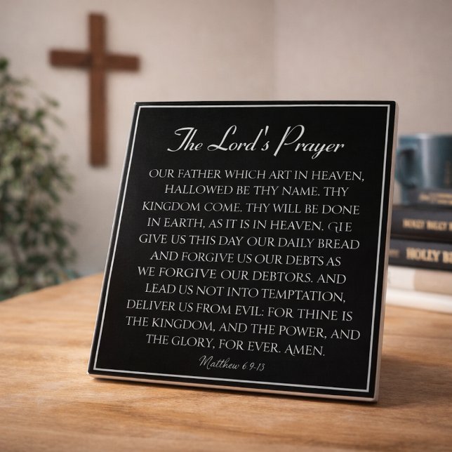 The Lord's Prayer Encouragement Tile (Creator Uploaded)