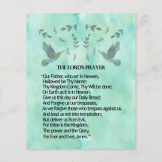 The Lord's Prayer Flyer