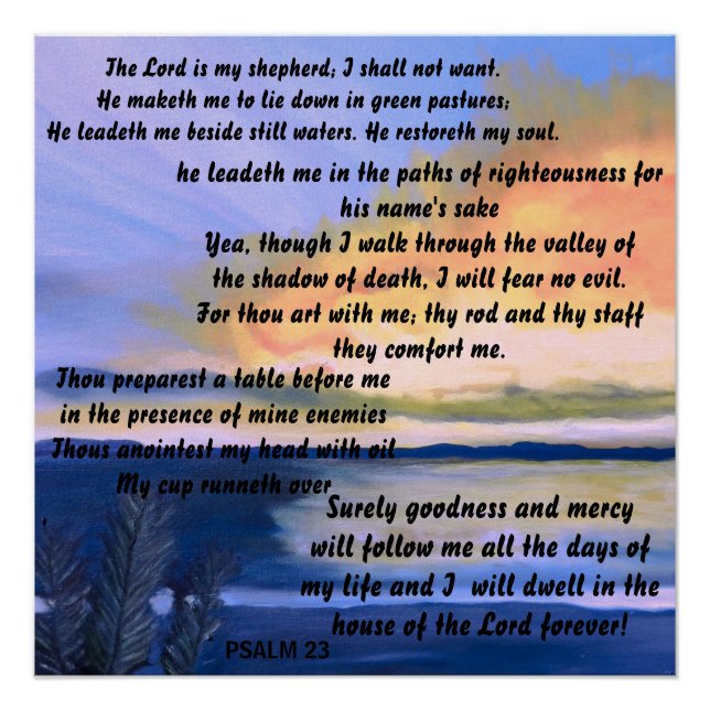 THE LORDS PRAYER Glossy Poster (Front)