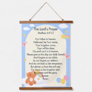 The Lord's Prayer Hanging Tapestry
