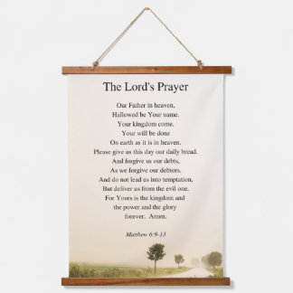The Lord's Prayer Hanging Tapestry