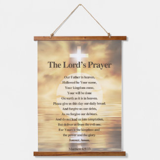 The Lord's Prayer Hanging Tapestry