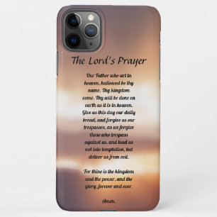 The Lord's Prayer iPhone Case
