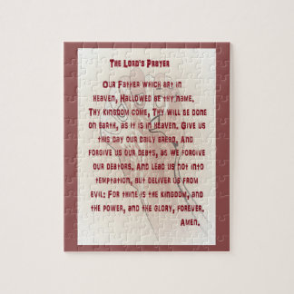 The Lord's Prayer Jigsaw Puzzle