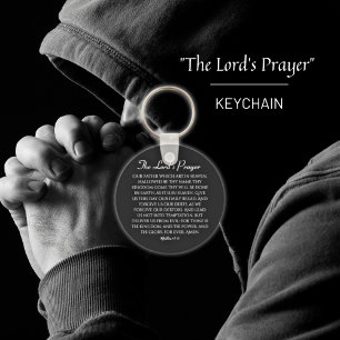 The Lord's Prayer  Key Ring