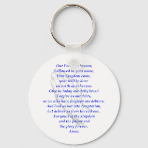The LORD's Prayer Key Ring