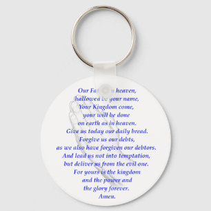 The LORD's Prayer Key Ring