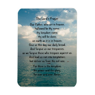 The Lord's Prayer Magnet