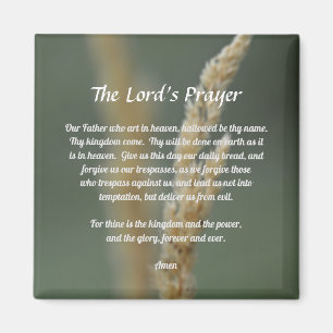 The Lord's Prayer Magnet