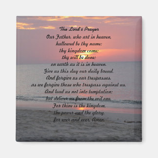 The Lord's Prayer Magnet